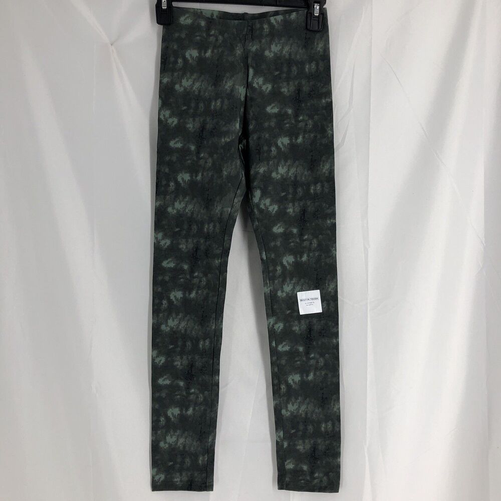 Old Navy Kid Girls Built-In Tough Full-Length Leggings Grn Tie Dye XL